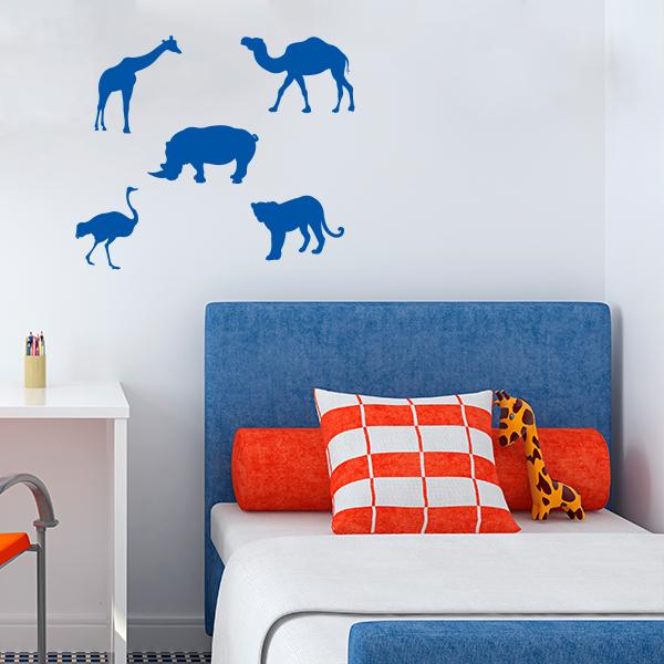 Safari Animals Wall Decals