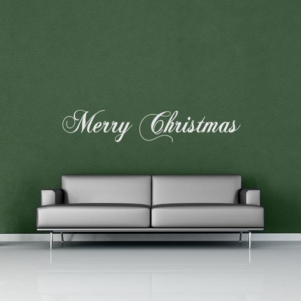 Merry Christmas Wall Decal