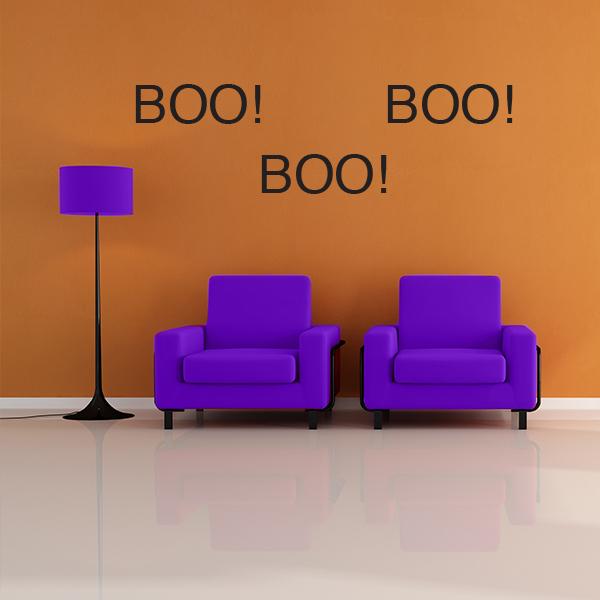 Boo! Halloween Wall Decal
