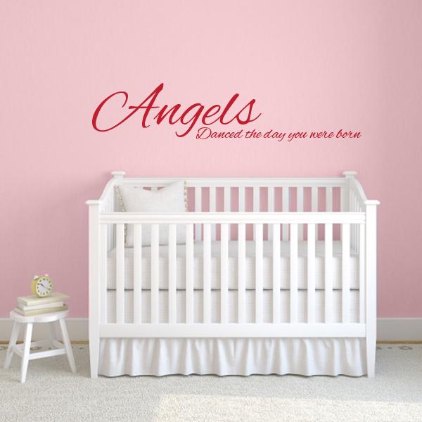 Angels Quote Wall Decal