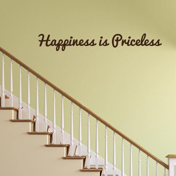 Happiness Quote Wall Decal