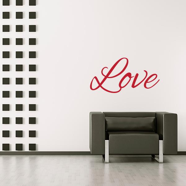 Love Quote Wall Decal