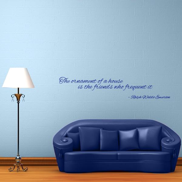 Ornament House Quote Wall Decal