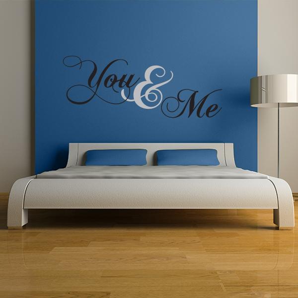 You and Me Wall Decal