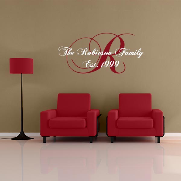 Family Established Wall Decal