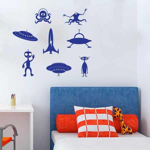 Aliens Wall Decals