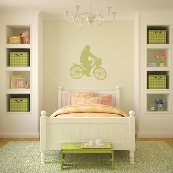 Nostalgic Biker Wall Decal