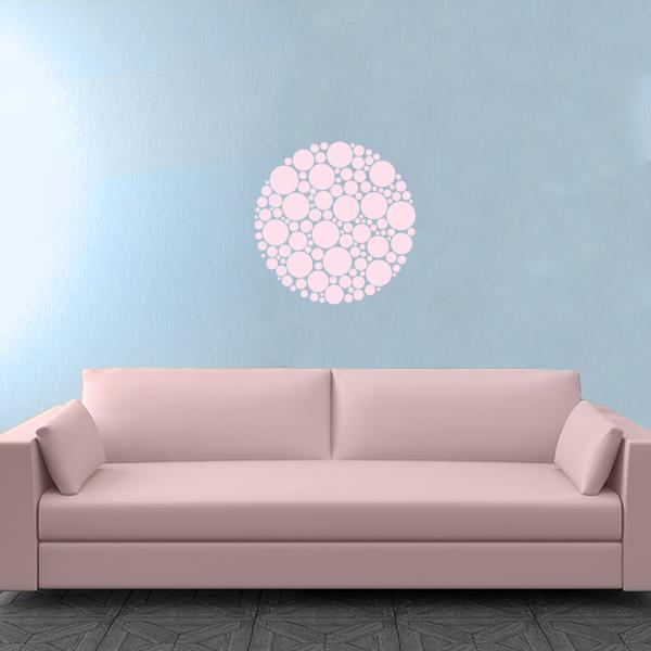 Circular Circle Wall Decal