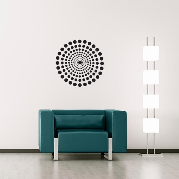 Dot Circle Wall Decal