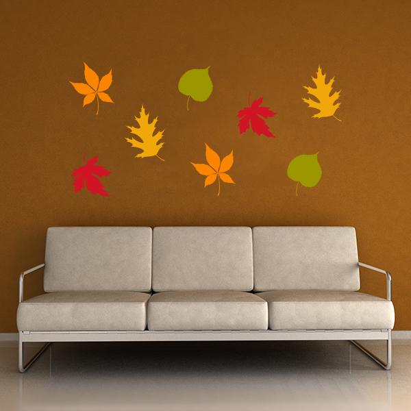 Falling Leaves Wall Decals