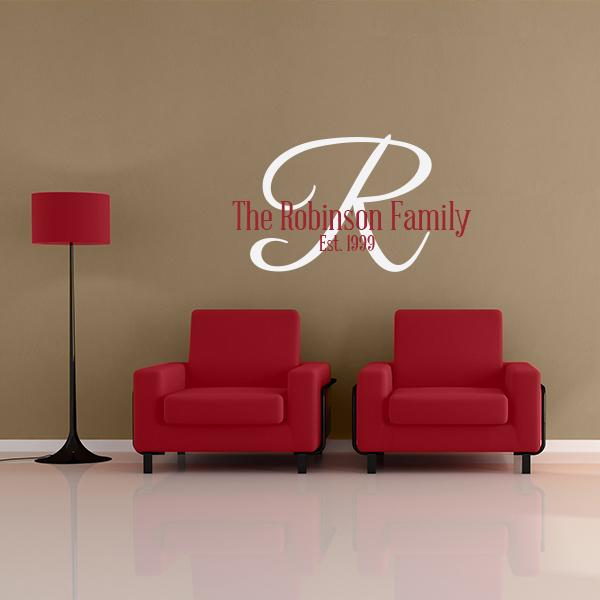 Family Established Wall Decal