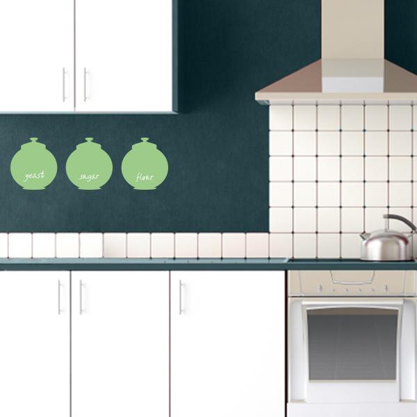 Kitchen Jars Wall Decals