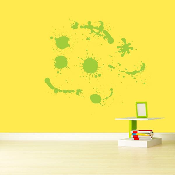 Paint Splatter Wall Decals