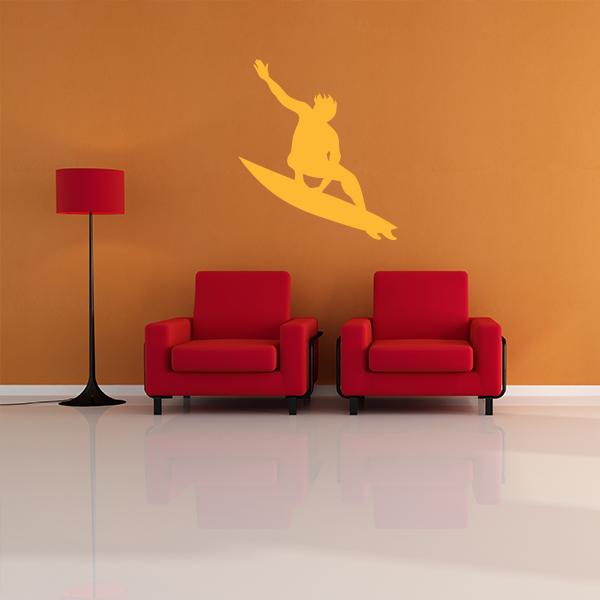Surfer Wall Decal