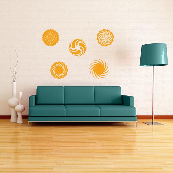 Swirls Wall Decals