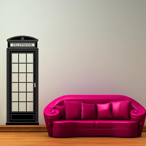 Telephone Booth Wall Decal