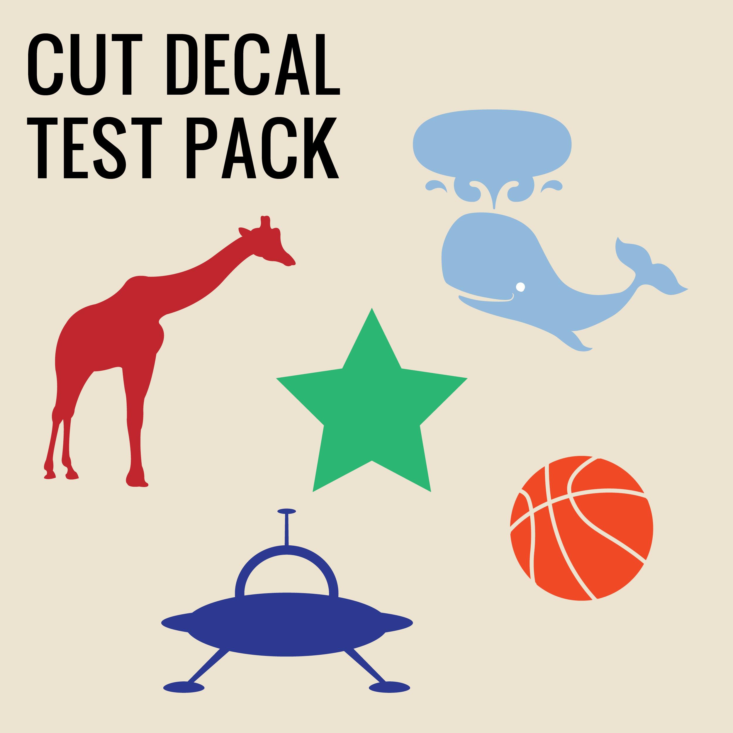 Cut Decal Test Pack