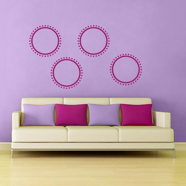 Dotted Circle Wall Decal