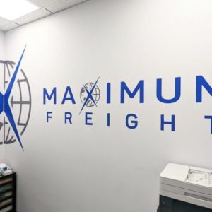 8 ft Maximum Freight Wall Decal