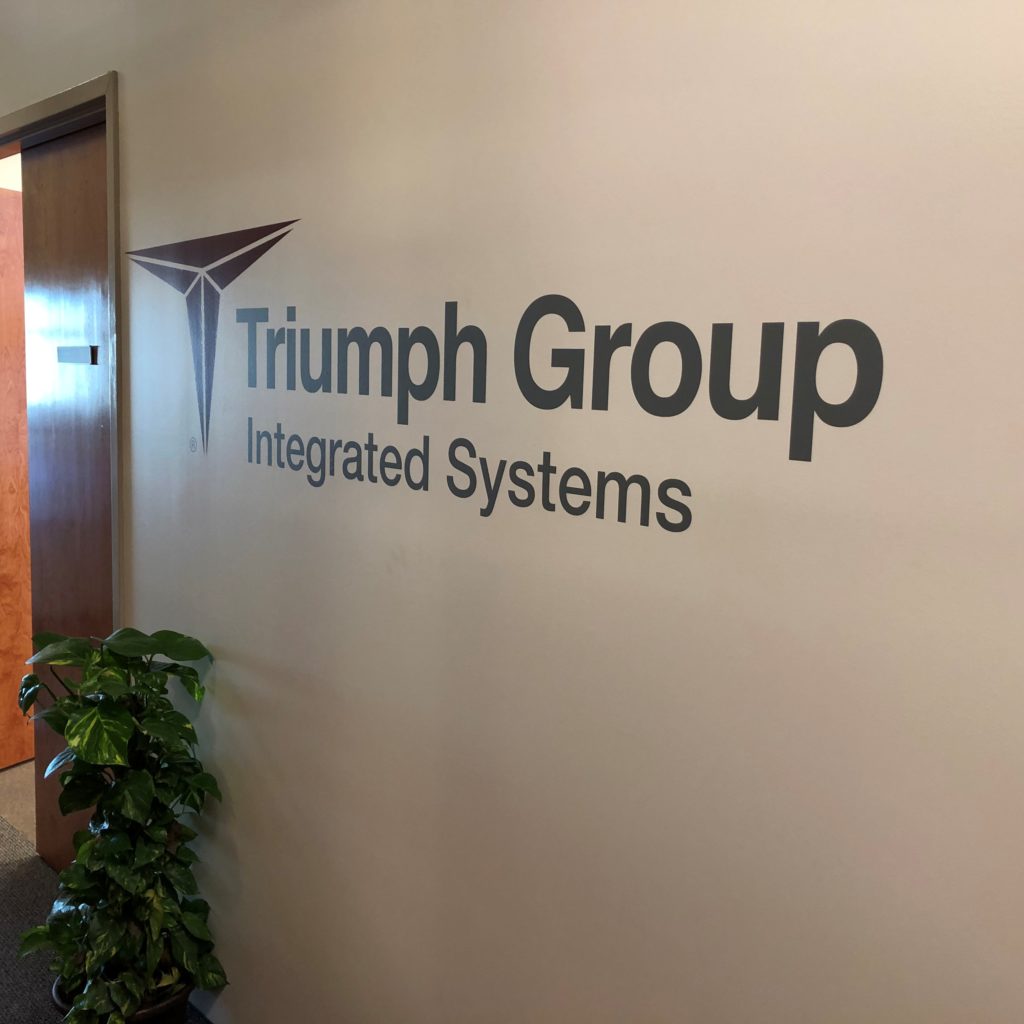 Triumph logo Wall Decal 4 ft
