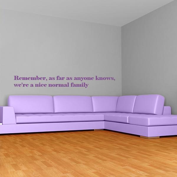 Family Quote Wall Decal