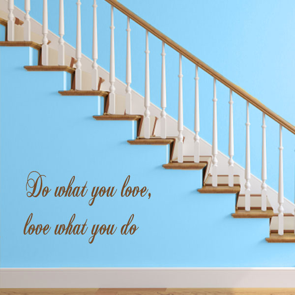 Do What You Love Quote Wall Decal