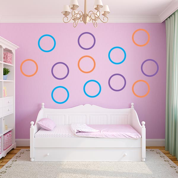 Circle Variety Pack Wall Decals