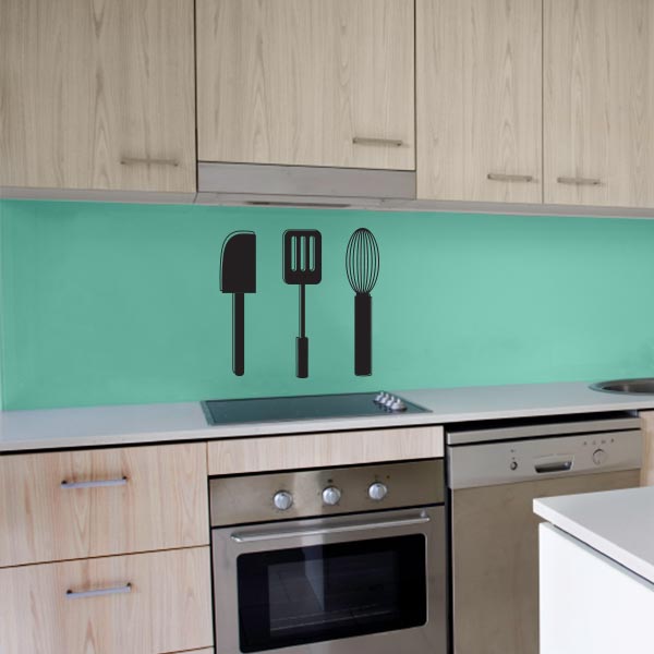 Kitchen Utensil Wall Decal Set