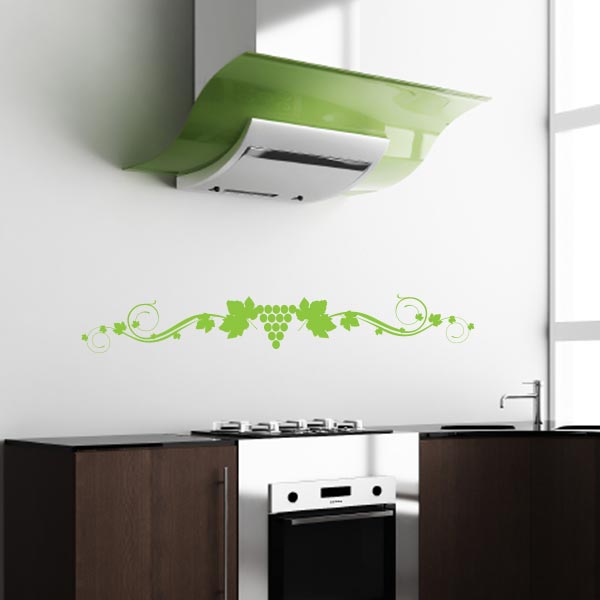 Grape Display Wall Decal