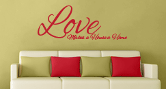 Love Quote Wall Decals