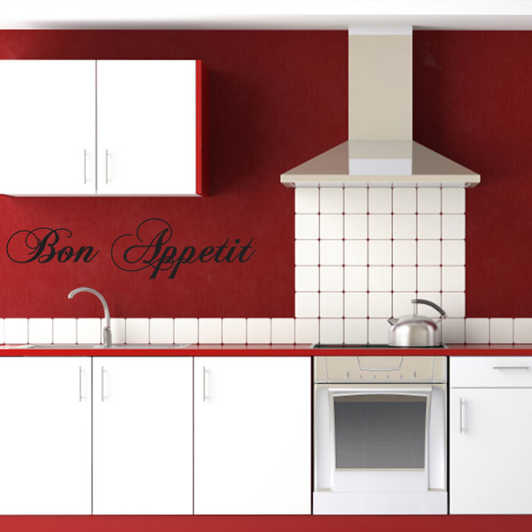 Bon Appetit Kitchen Wall Decal