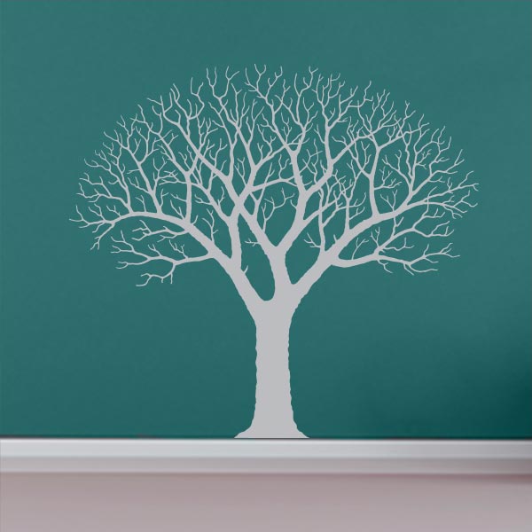 Beautiful Barren Tree Wall Decal