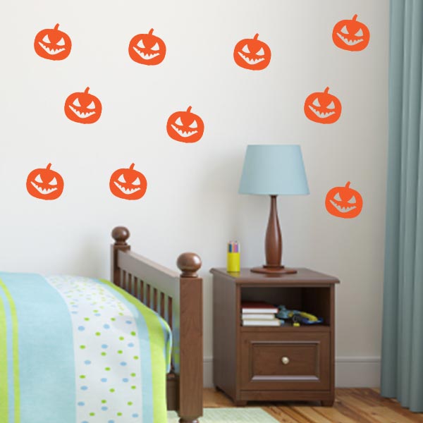 Mini Pumpkin Wall Decals