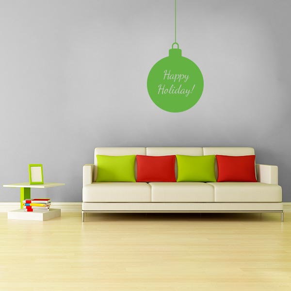 Christmas Ornament Wall Decal