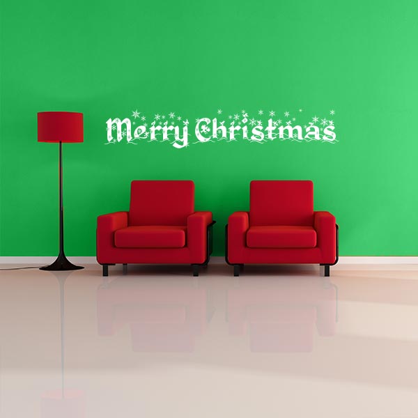 Merry Christmas Wall Decal