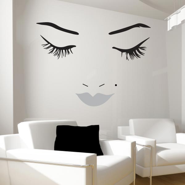 Bedroom decals for shop walls