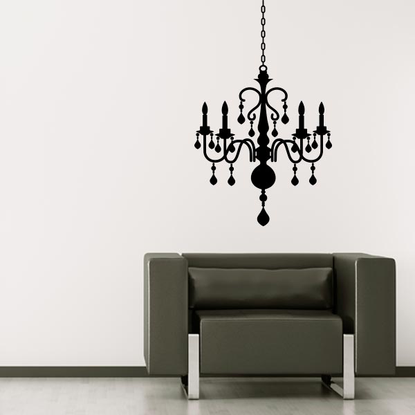 Chandelier Wall Decal