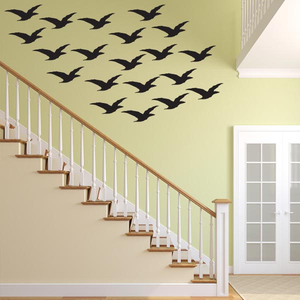 Seagull Wall Decal – Set of 20