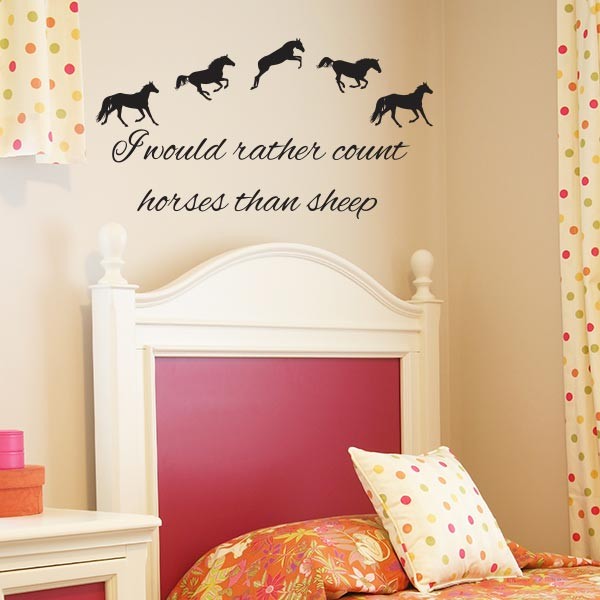 Counting Horses Wall Decal Wall Decal World