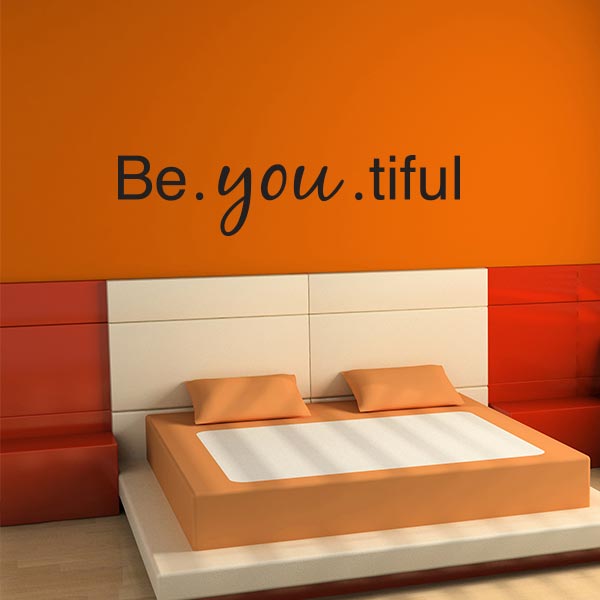 Be.You.Tiful Wall Decal