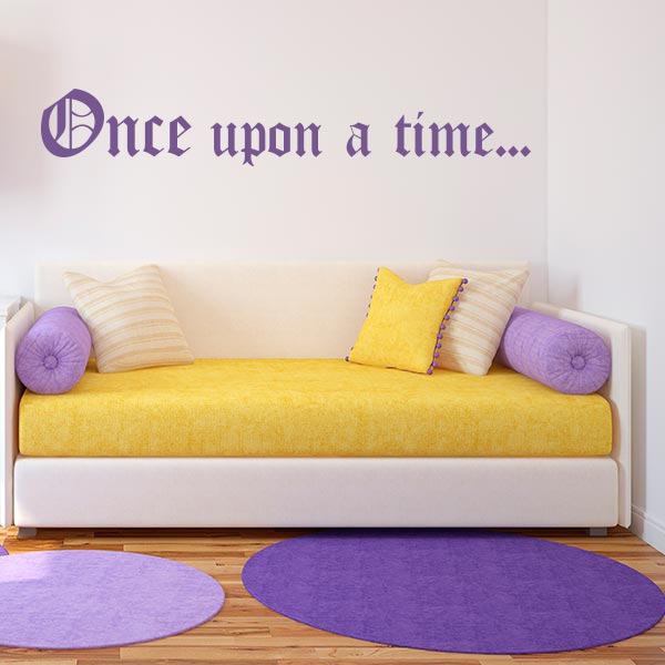 Once Upon a Time Wall Decal