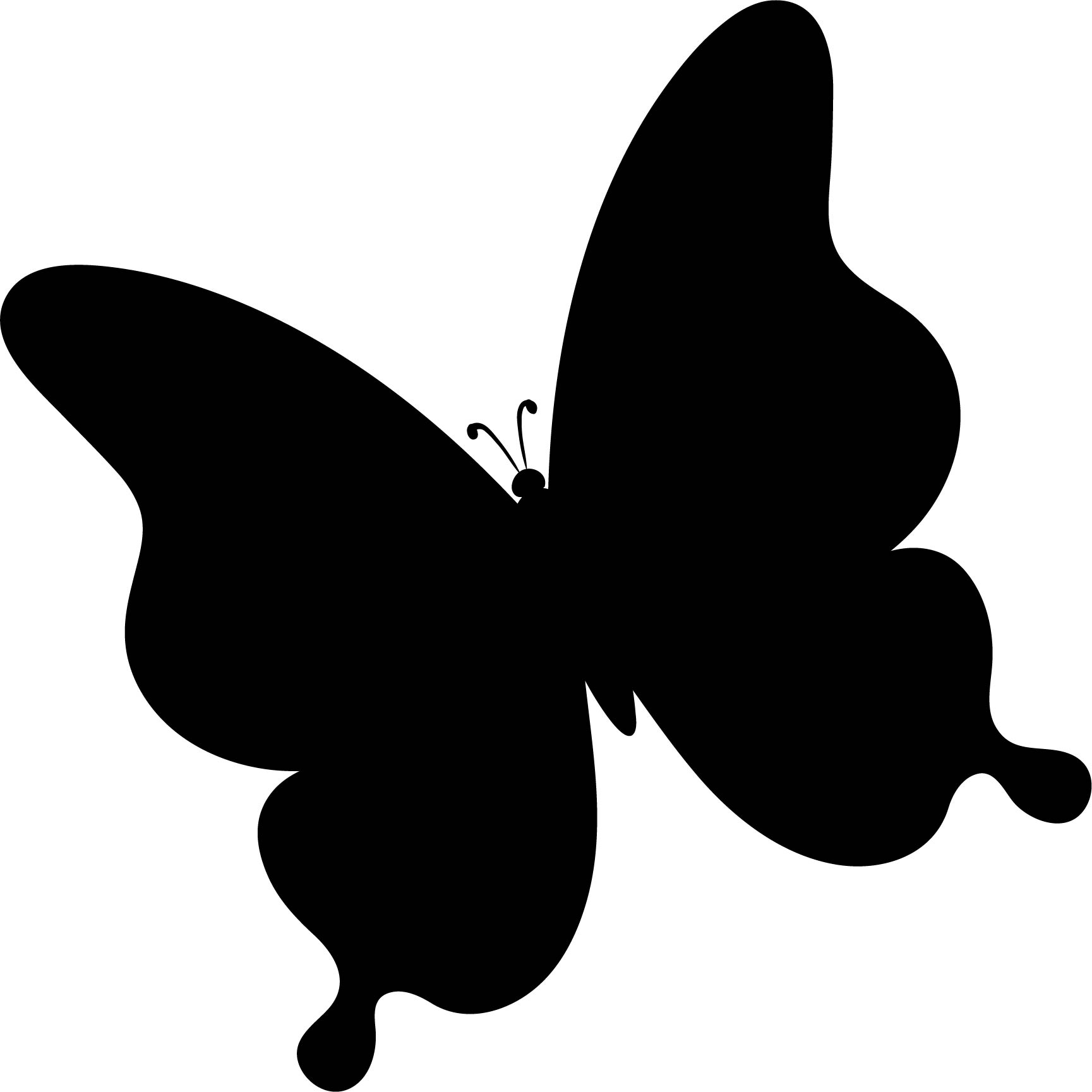 Butterfly Chalk Wall Decal