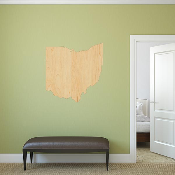 Living Room Wall Decals Large For State Wood Wall Decal