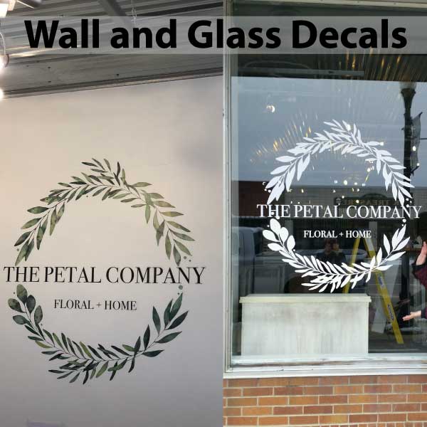 corporate logo decals