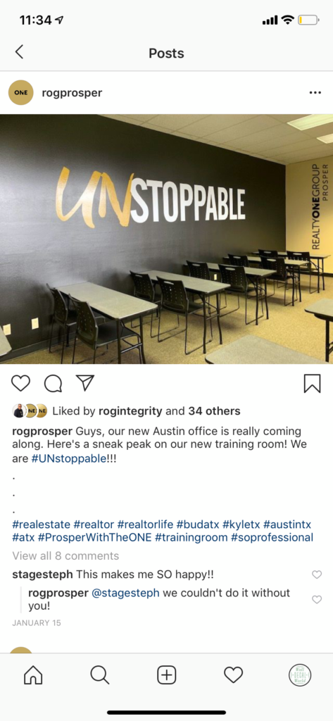 10 ft Unstoppable Wall Decal