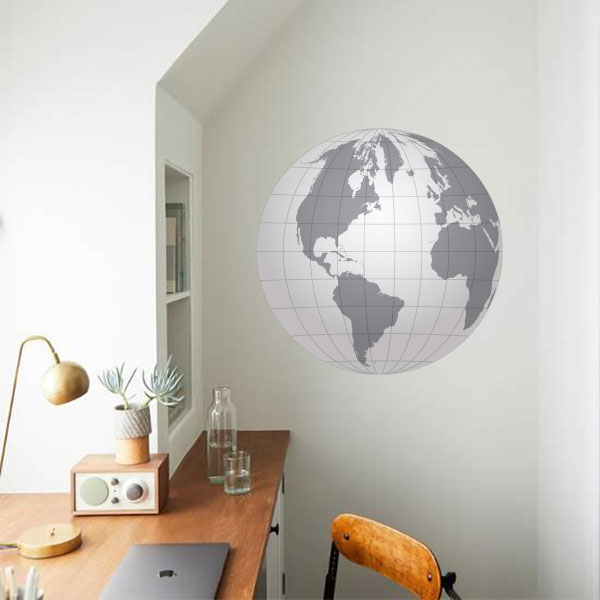 Globe Wall Decal