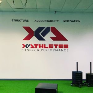 X Athletes Logo Wall Decal