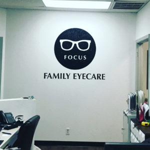 Family Eyecare Wall Decal