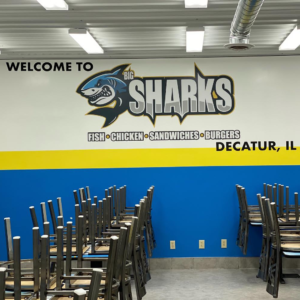 School Cafeteria Wall Decal Logo