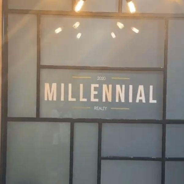 Millennial Realty Logo Wall Decal